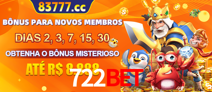 Anúncio dos benefícios para Membro VIP Sênior na plataforma 722bet, incluindo bônus promocionais, semanais e mensais, ilustrado com o personagem Fortune Tiger.